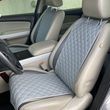 купити Накидки для авто з екошкіри, Сірі з подвійним сірим рядком, Стандарт, Повний комплект 1