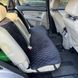 купить Автонакидки на сиденья автомобиля из алькантары Lux Диамонд прошитый черный ромб с черной строчкой Стандарт Полный комплект 6
