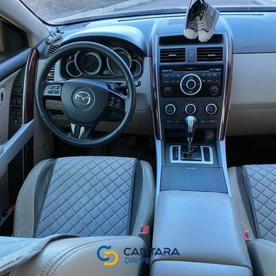 купити Накидка на сидіння з алькантари Lux ПАЙКА, Квадратний ромб сірий. Стандарт. 1 передня 2