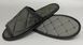 Открытые мужские тапочки Темно-серые Размер 43