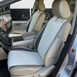 купить Накидки для сидений авто из алькантары Lux Диамонд удлиненный нежно-кремовый ромб Стандарт Передний комплект 1