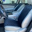 купить Накидки на сиденье с алькантары Lux ПАЙКА, Удлиненный ромб Черный. Стандарт. Полный комплект 1