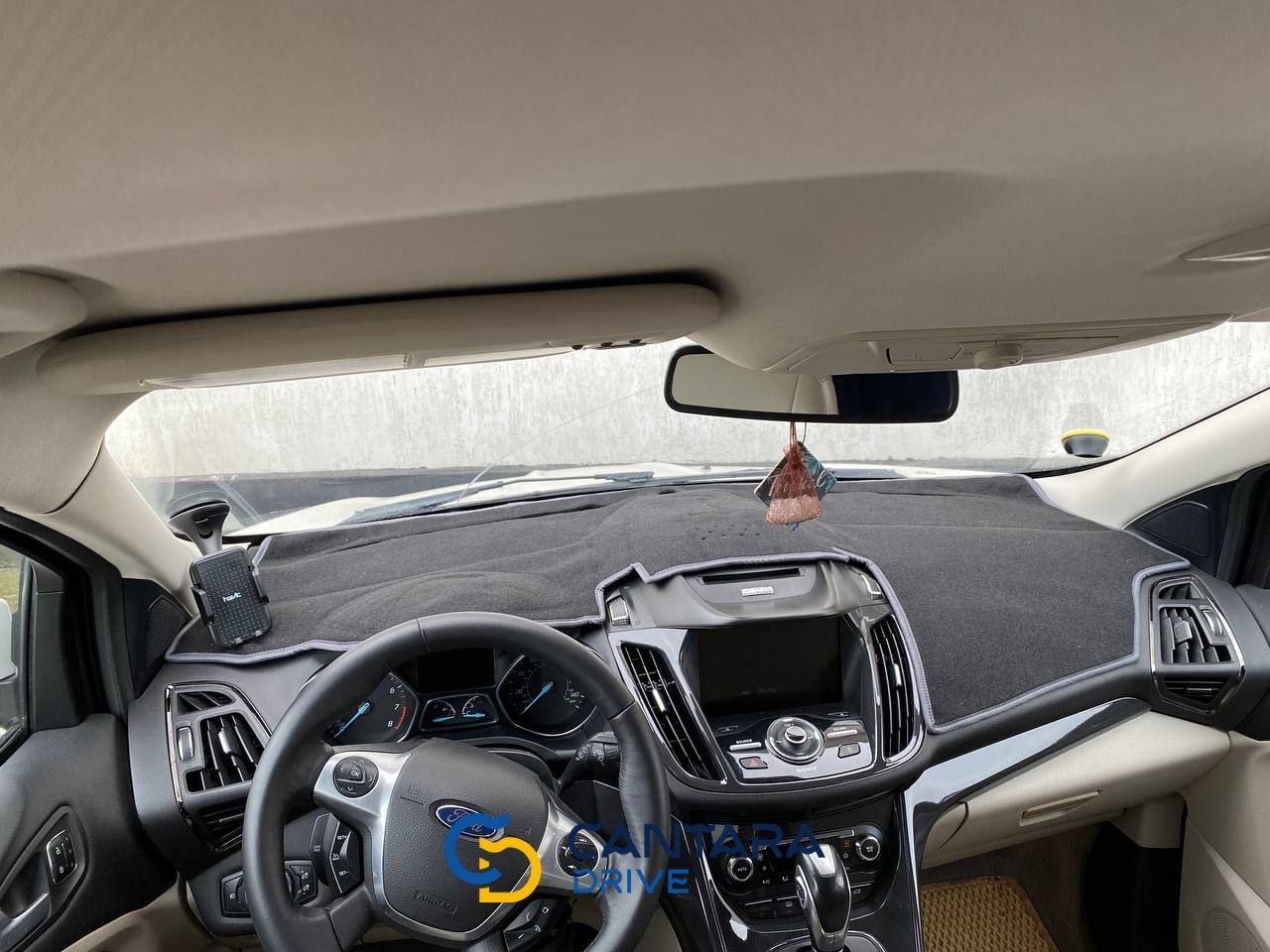 купить Накидка на панель приборов FORD Escape(Kuga) 2012-2019, большой экран 2
