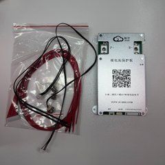 BMS 100A 4S-8S B1A8S10P с активной балансировкой 1A с кнопкой JiKong