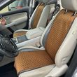 купити Накидки на сидіння з алькантари Lux Коричневий ромб з білим рядком Стандарт Передній комплект 1