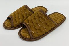 Кімнатні жіночі тапки Коричневі Розмір 37
