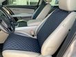 купить Накидки для авто из перфорированной экокожи, Черные с синей строчкой, Стандарт, Повний комплект 1