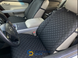 купить Накидки для авто из перфорированной экокожи, Черные с черной строчкой, Премиум+, Полный комплект 1