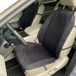 купить Накидки на сиденье с алькантары Lux ПАЙКА, Черные соты, Премиум+, Полный комплект 1