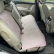 купить Автонакидки на сидения из алькантары Lux ПАЙКА Квадратный ромб Нежно-розовые Стандарт Полный комплект 6