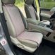 купить Автонакидки на сидения из алькантары Lux ПАЙКА Квадратный ромб Нежно-розовые Стандарт Полный комплект 4