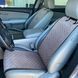 купить Накидка на сиденье с алькантары Lux ПАЙКА, Квадратный ромб Капучино. Стандарт. 1 передняя 2